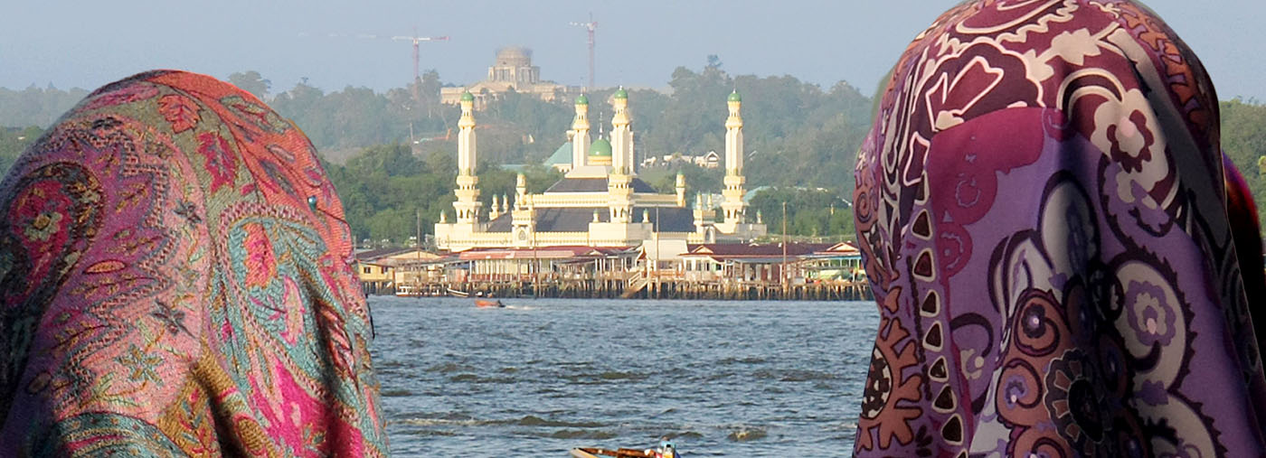 Two women in Brunei